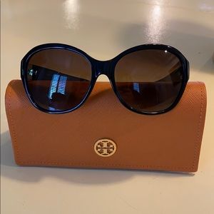 Tory Burch Polarized Black Sunglasses